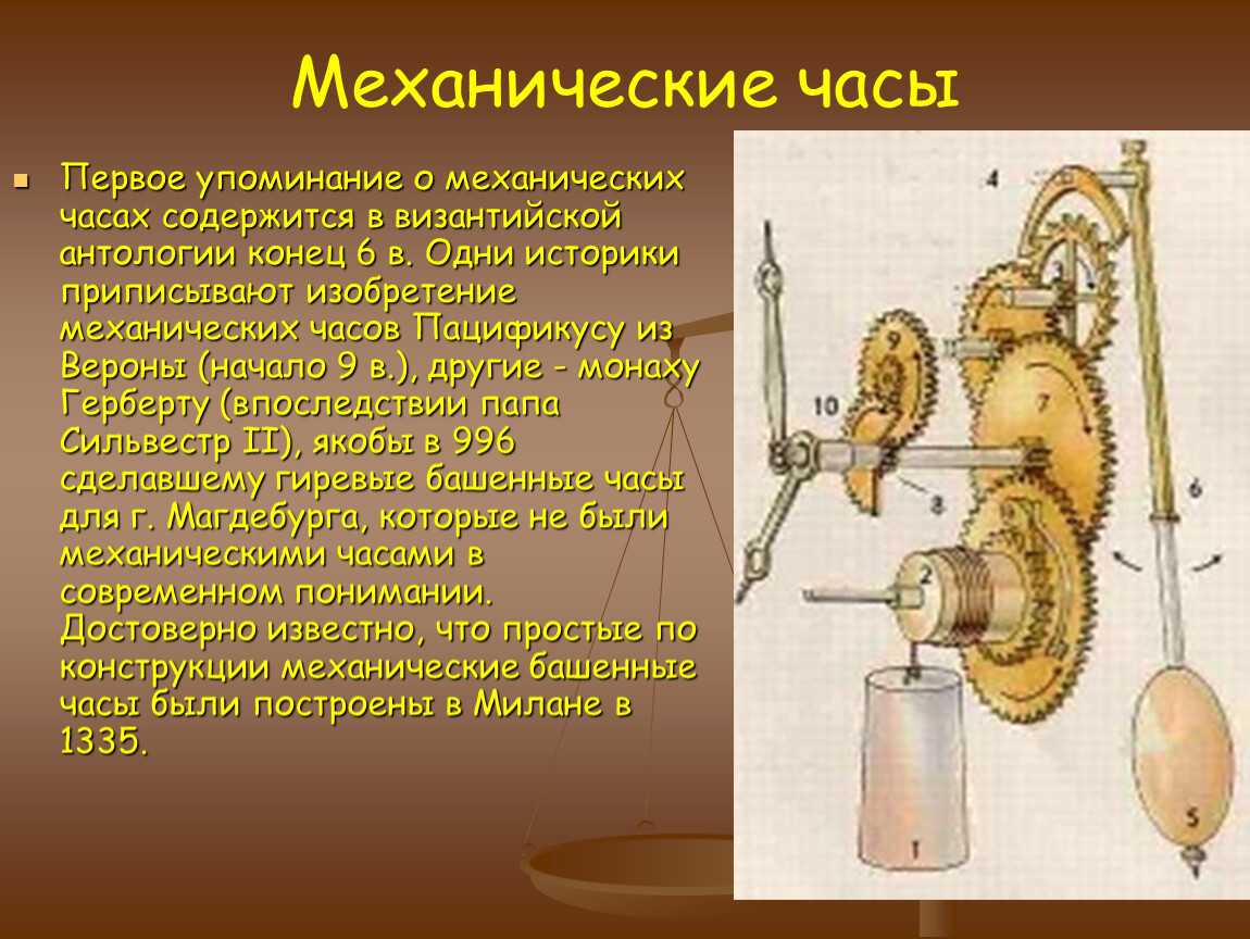 Как изобрели часы