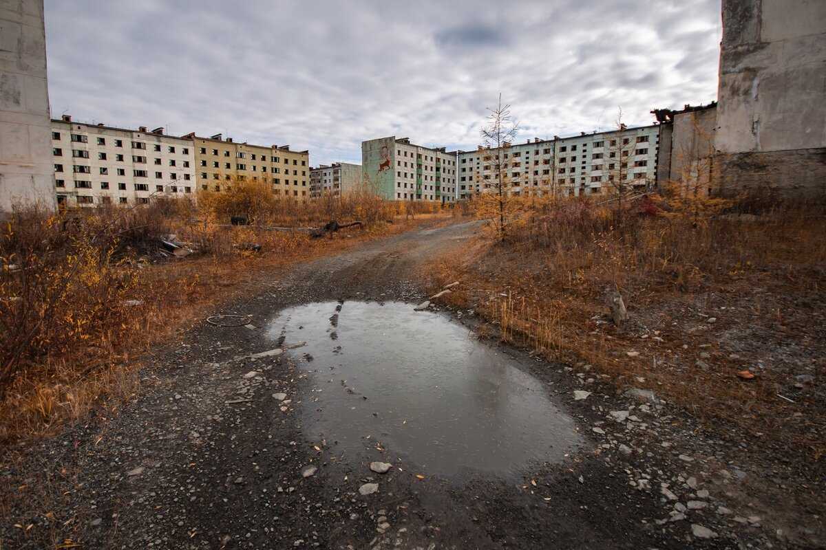 Заброшенные города россии