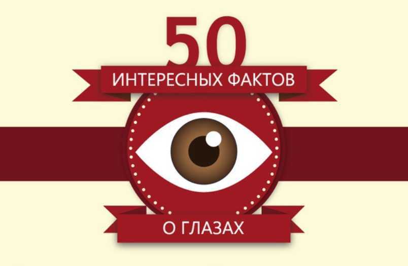 10 интересных фактов о глазах и зрении человека