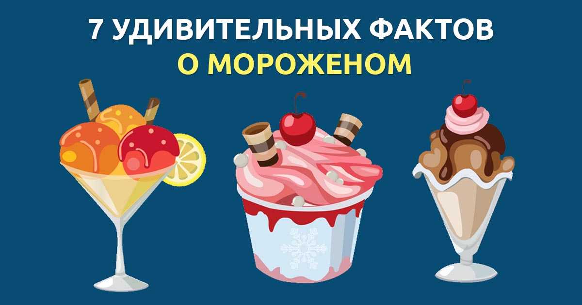 Интересные факты о мороженом польза и вред. интересные факты о мороженом
