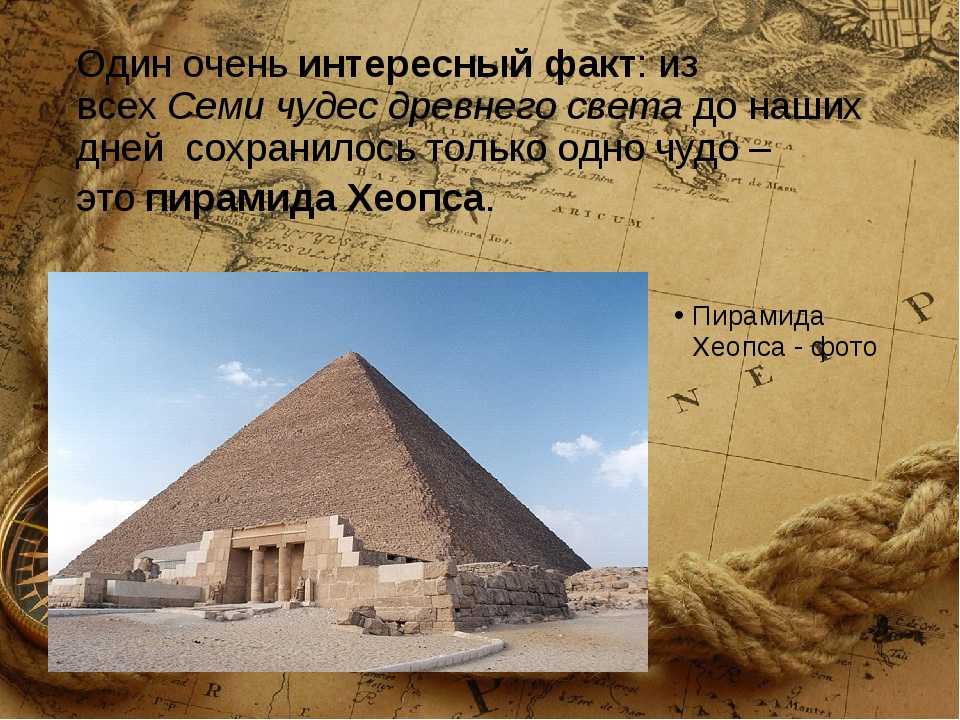 Египетские пирамиды: это надо знать