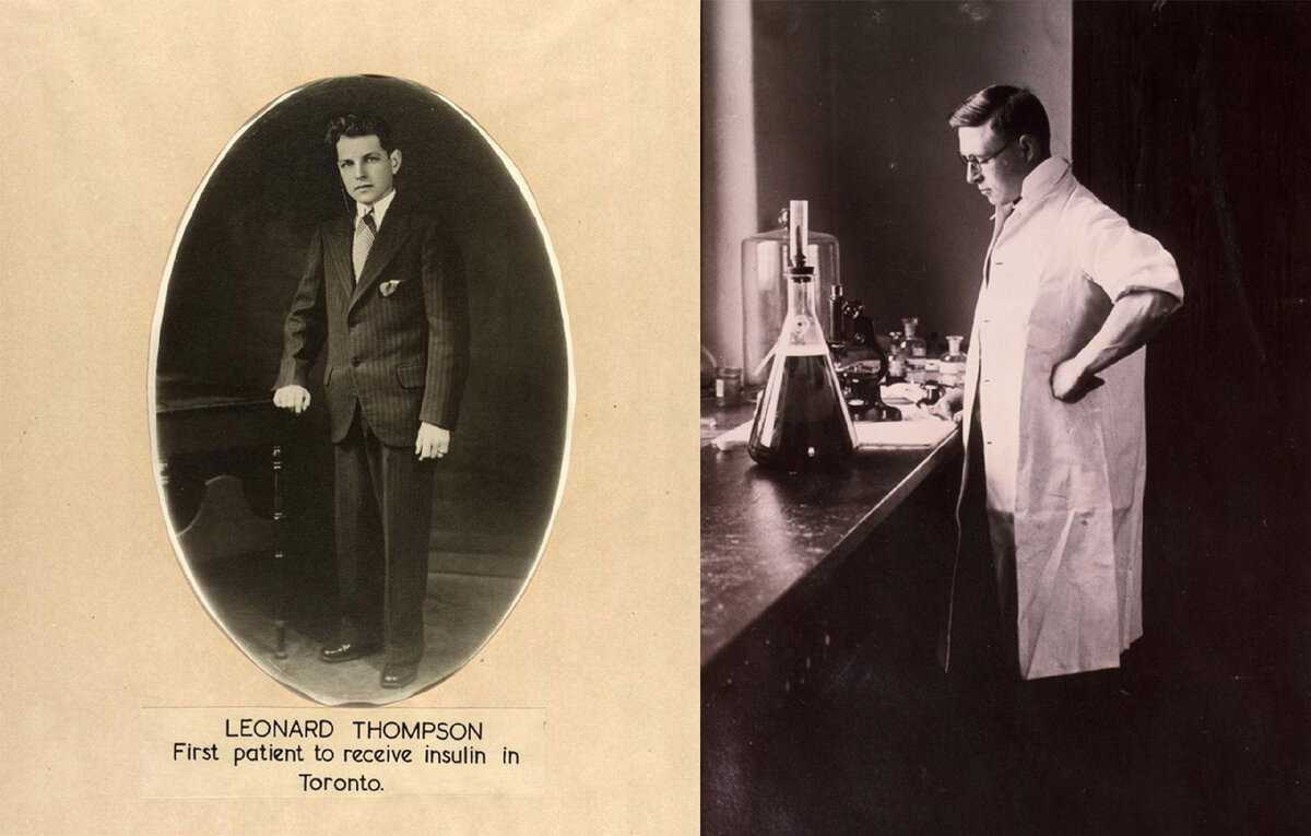 Первая инъекция инсулина, 1922 год