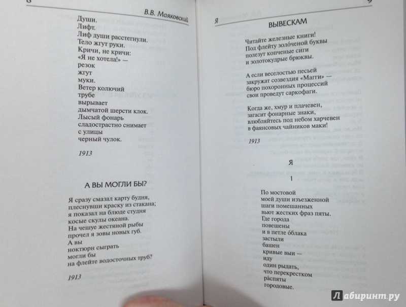 Анализ стихотворения маяковского бруклинский мост