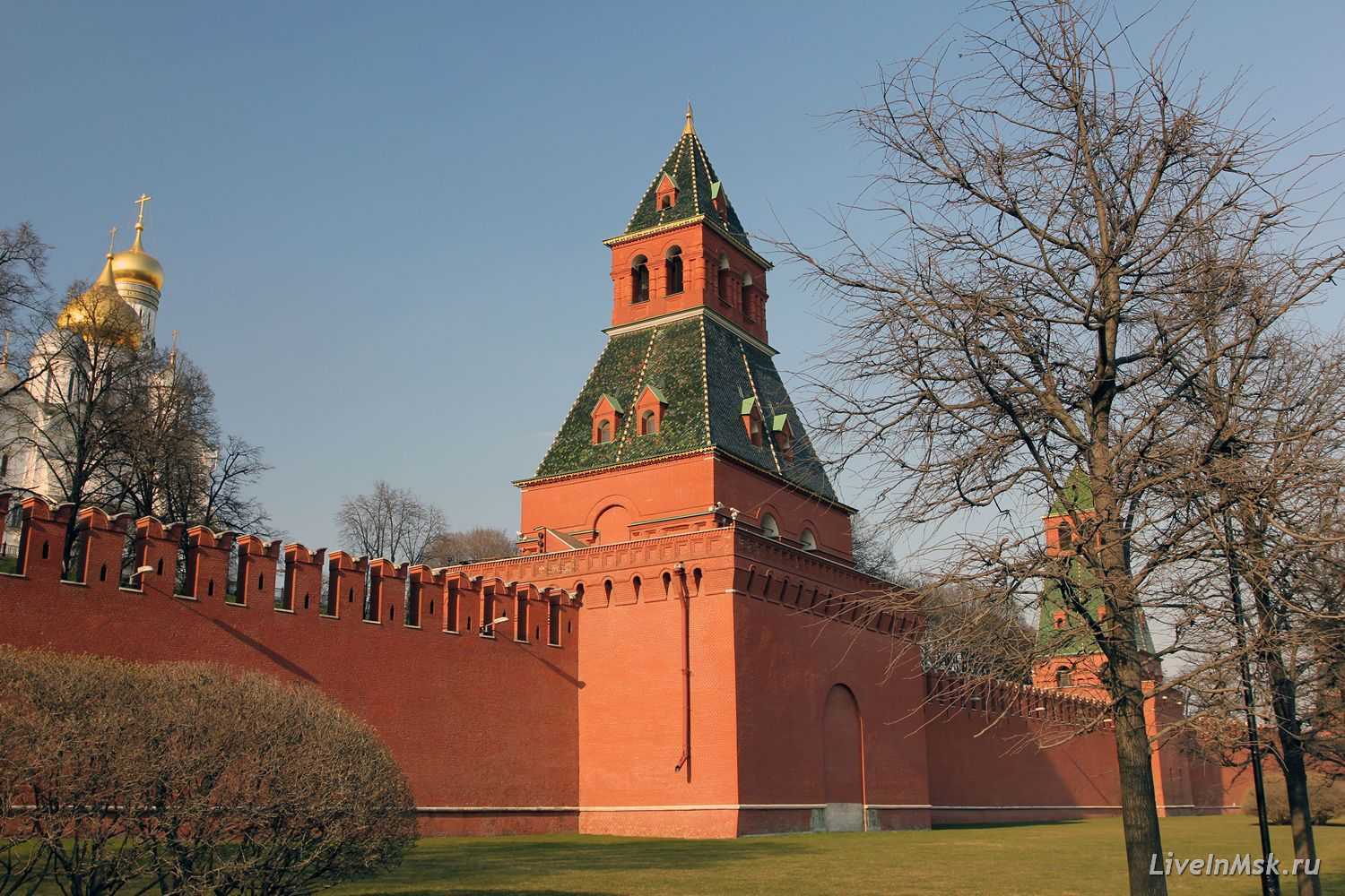Тайницкая башня кремля - история и современность
