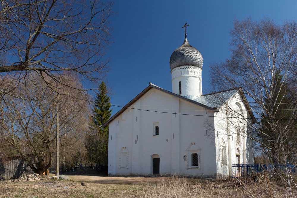 Церковь благовещения на мячине  описание и фото - россия - северо-запад : великий новгород