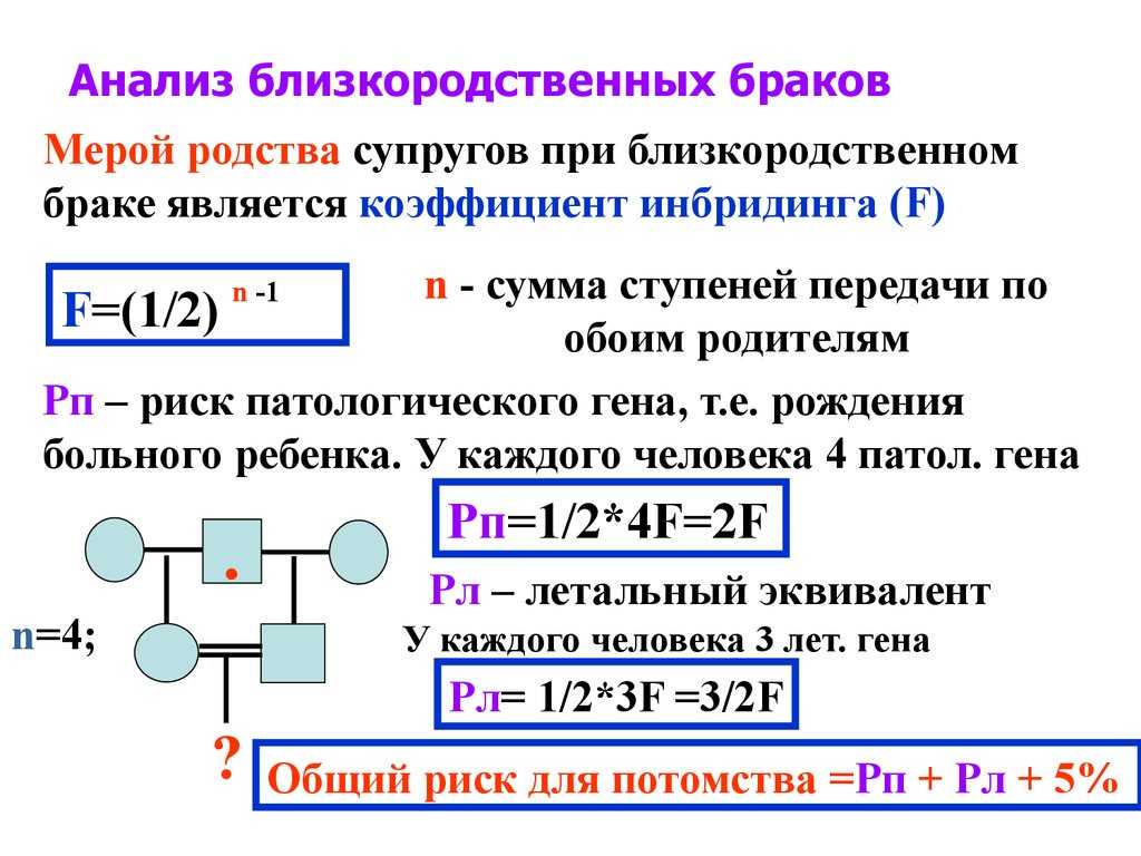 К каким последствиям может привести инцест?