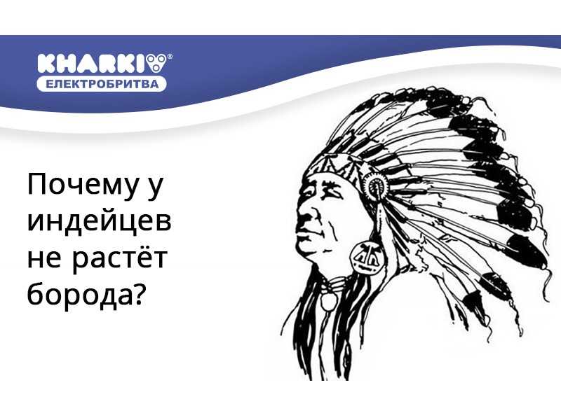 о том, действительно ли у индейцев не растет борода: что такое третичный волосяной покров и почему у индейцев нет бороды