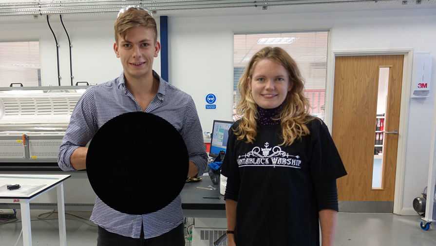 Vantablack – самый черный материал в мире. какой самый черный материал на нашей планете