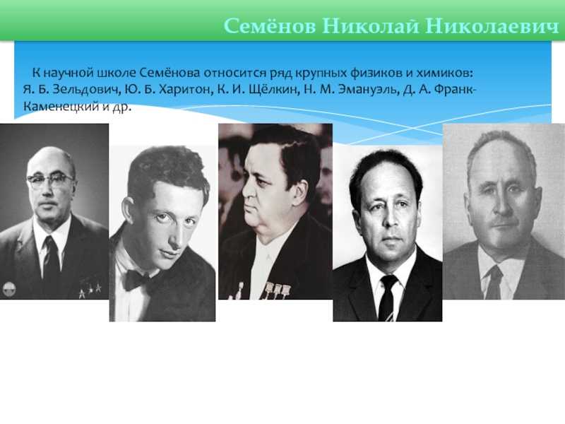Почему не привлечен академик семенов?