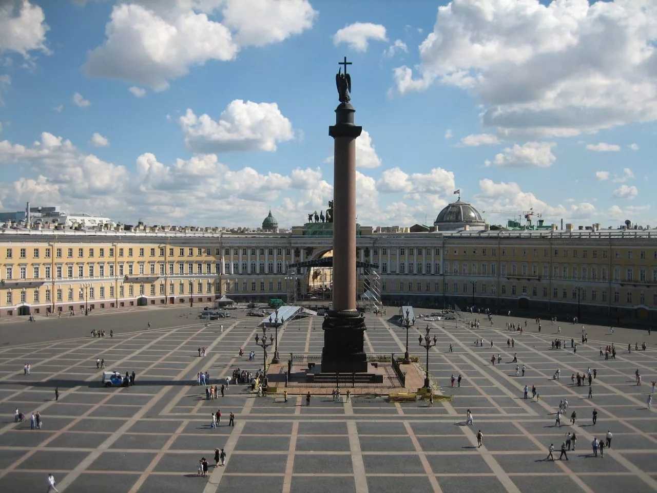 Загадочная александровская колонна петербурга